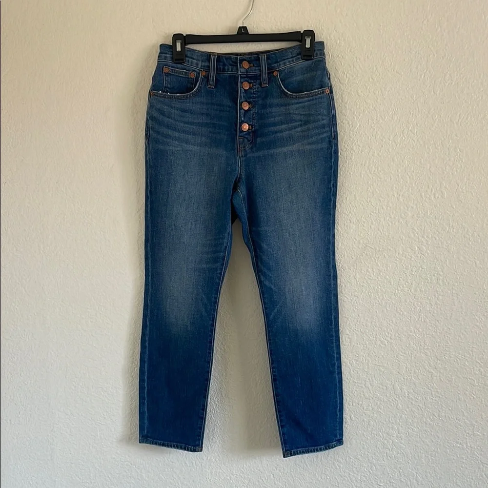 Madewell The Perfect Vintage Jean: Comfort Stretch Edition Glenmoor Wash size 27 - Picture 3 of 7